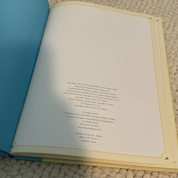 Vintage Winnie-the-Pooh and Friends. Hardcover. EUC - Picture 2 of 3